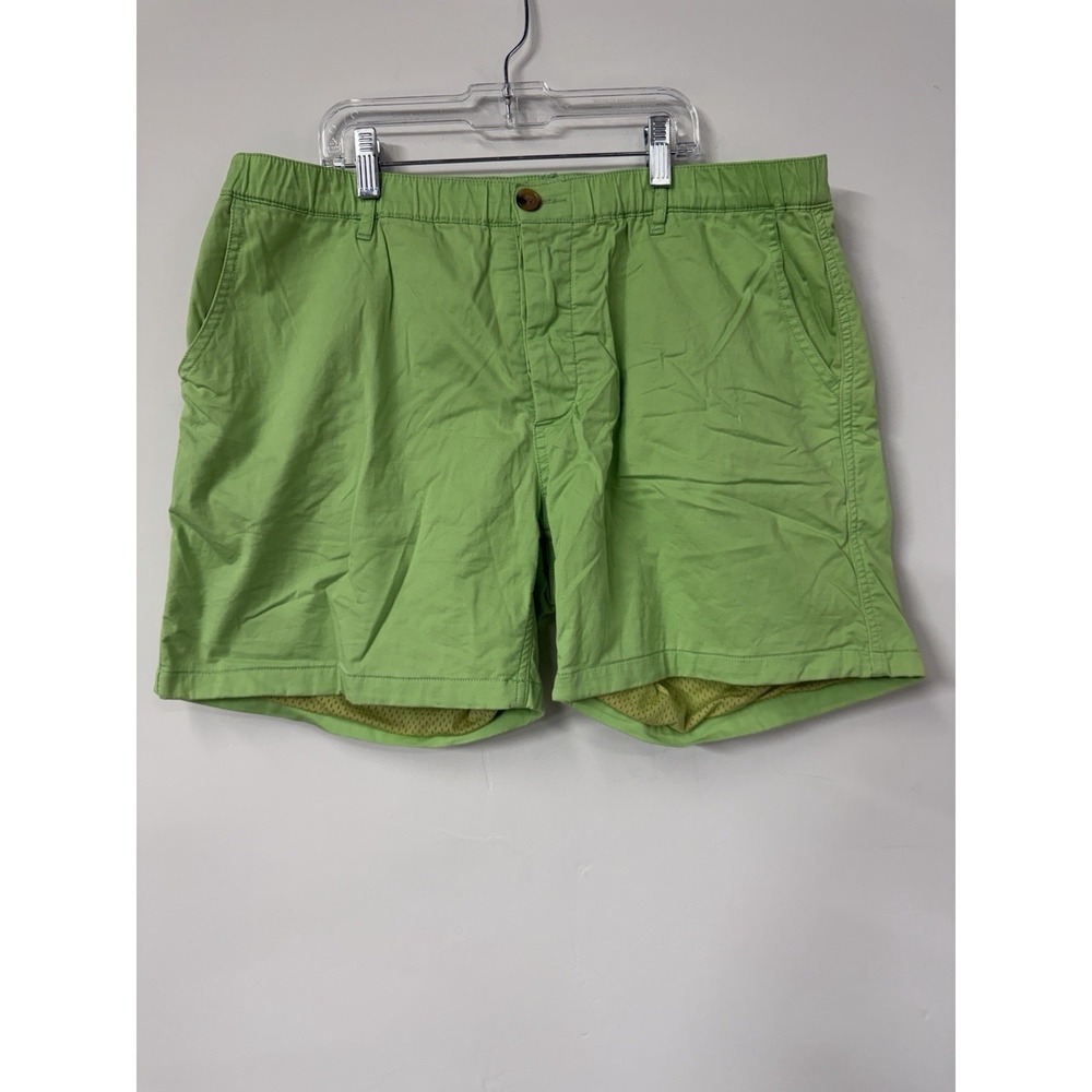 Woof Clothing Men's Extra Large Neon Green Commando Shorts Mesh Lined
